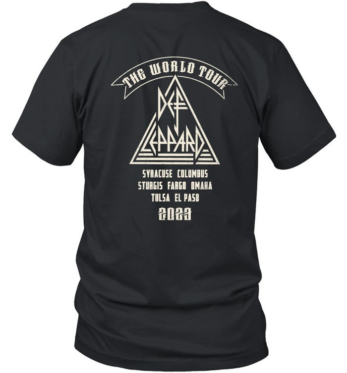 Def Leppard Rock Brigade Tour 2023 T-Shirt
