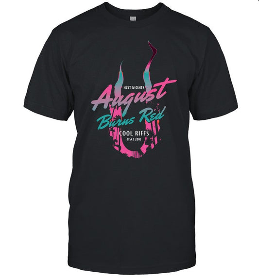 August Burns Red Hot Nights Cool Riffs T-Shirt_1