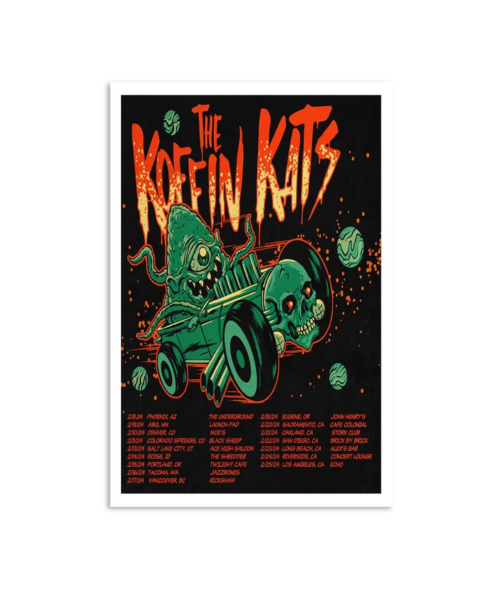 Koffin Kats Tour 2024 Poster