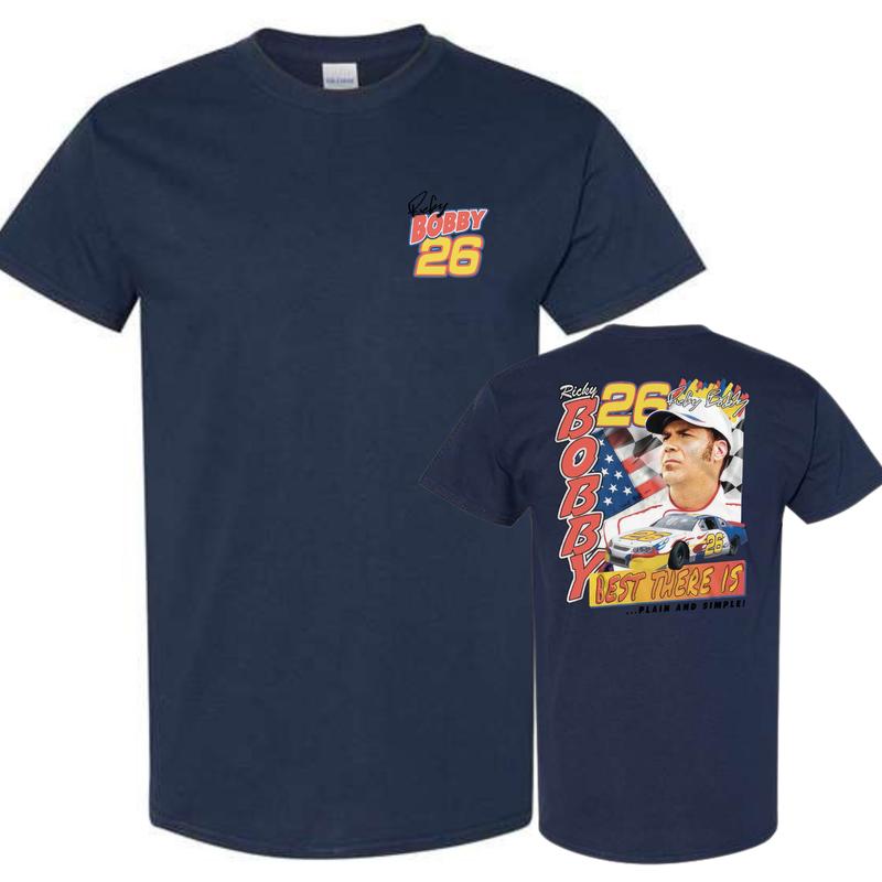 Vintage Shirt Talladega Nights T-shirt Plain Simple Ricky Bobby 26 Tees