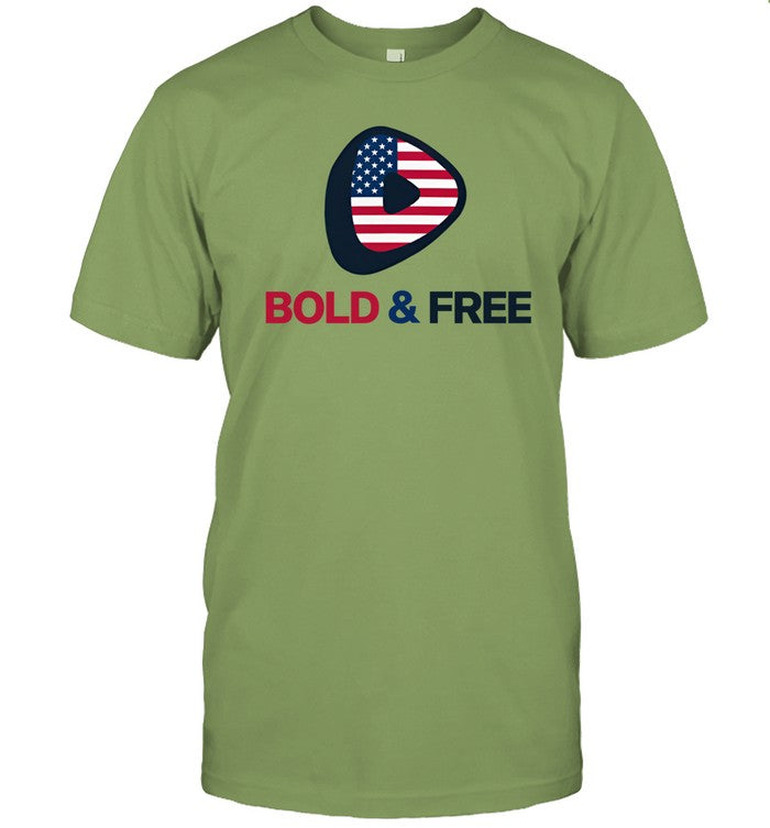 Rumble Bold & Free Usa T-Shirt