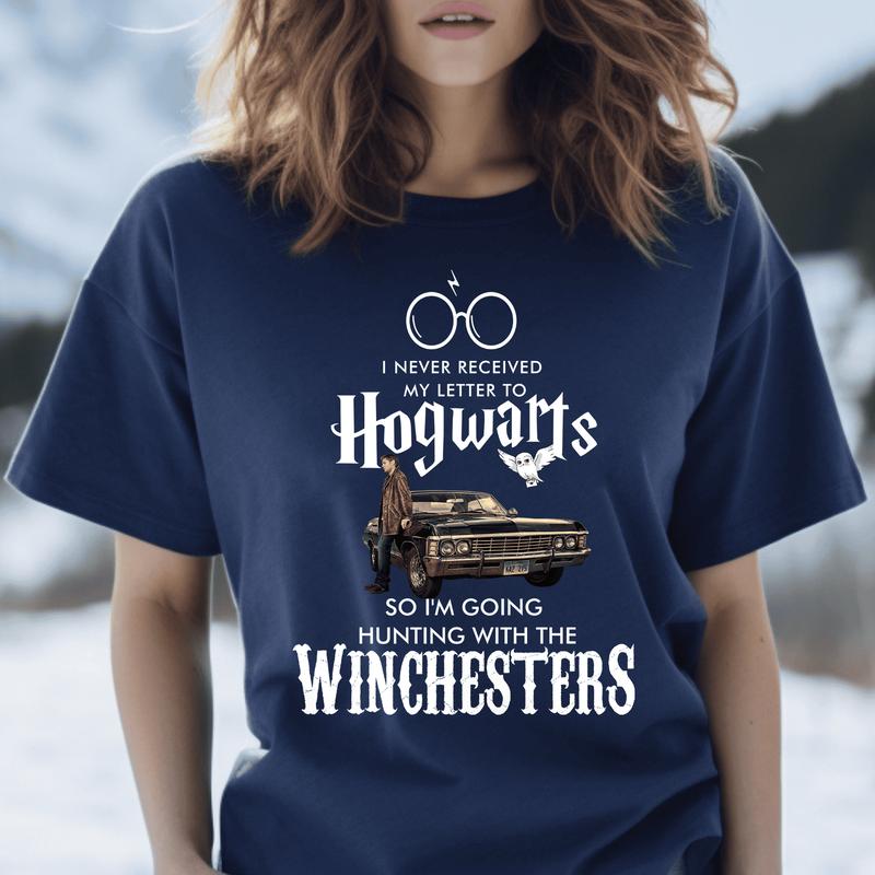 Hogwarts T-Shirt, Winchester Shirt, Supernatural Tee, Winchester Bros Shirt, Dean Winchester Tee, Sam And Dean Shirt, Unisex Adult Tshirt For Mens, Wo