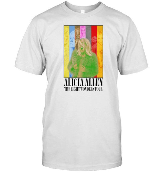 Limited Alicia Allen The Eight Wonders Tour Shirt