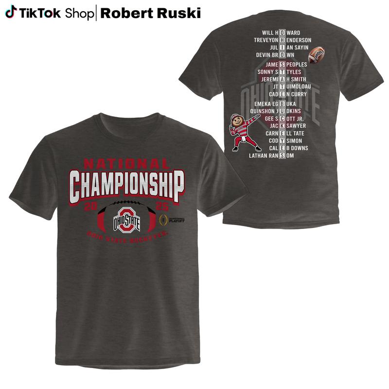 Ohio National Championship 2025 Shirt, Buckeye T-Shirt, Game Day Shirt, Gift For Ohio Fans