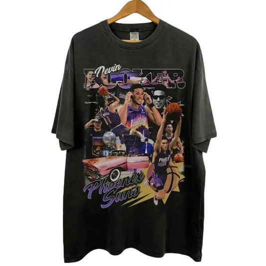 Vintage Style Devin Booker T Shirt, Basketball shirt, Classic 90s Graphic Tee, Unisex, Vintage Bootleg, Gift, Retro