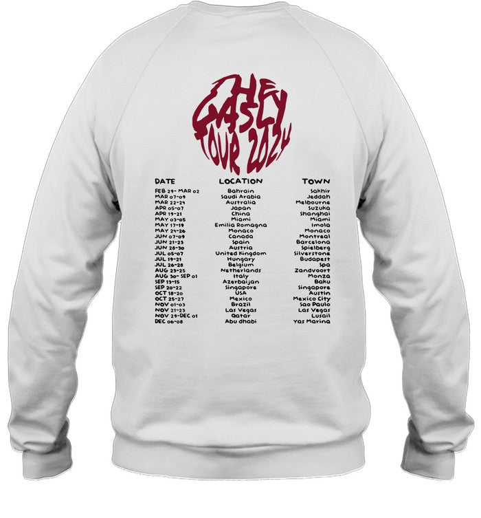 Limited The Gasly Tour 2024 Shirt