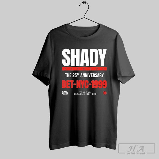 Shady Records Shady Records 25th Anniversary Date Nyc Unisex Shirt