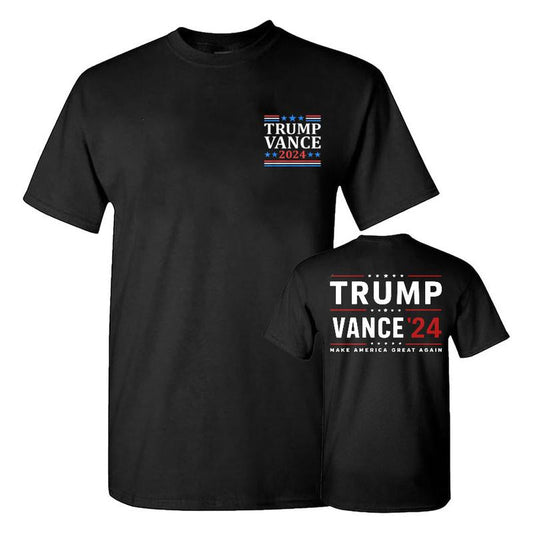 Trum Vance 2024 For President VP USA Election Patriotic T-Shirt, Trum Vance' 24 Make Ameica Great Shirt, Trum Supporter Shirt, MAGA Unisex Cotton Tee,