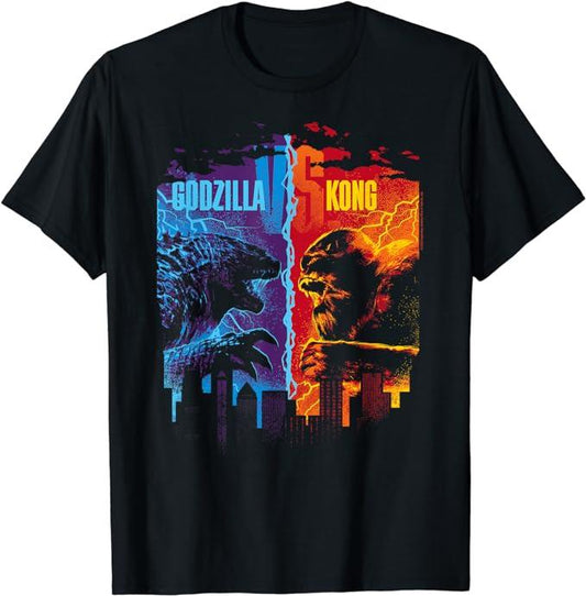 Hot Monsterverse Godzilla Versus Kong T-Shirt All Size
