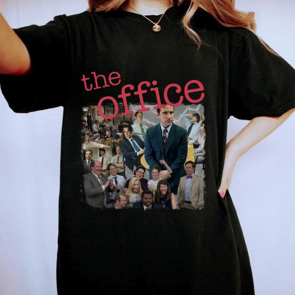 The Office Sitcom Shirt Vintage the Office Tee Homage Office Cotton Tshirt Streetwear