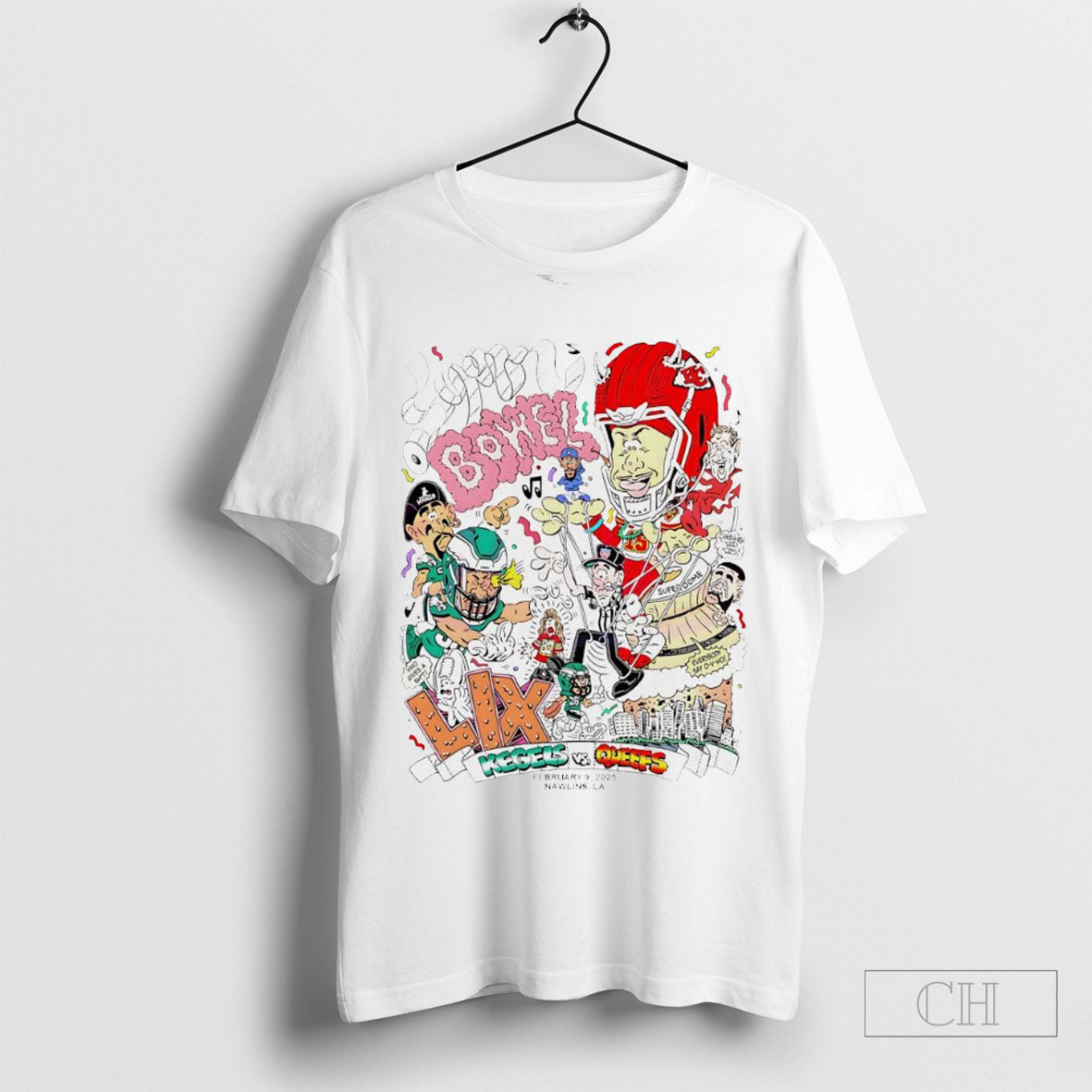 Super Bowel Kegels Vs Queefs Feb 9 2025 Cartoon Funny Shirt