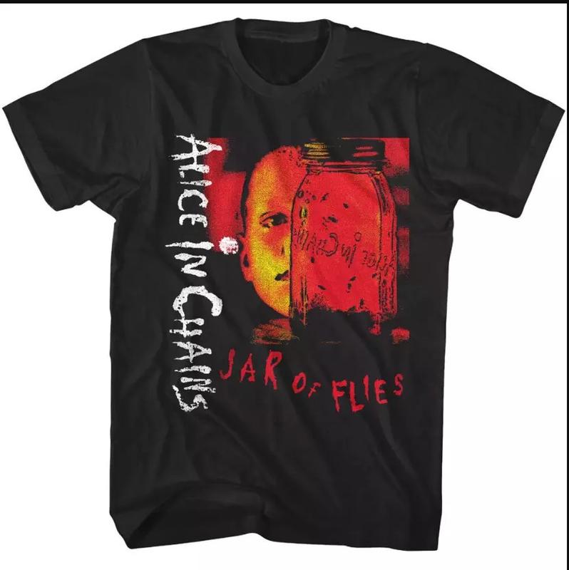 Alice in Chains Jar of Flies T-Shirt Alt Rock Band Shirt, Retro Alice In Chains Tee Gift, Gift For Her, Music Tour Shirt, vintage Graphic Tee