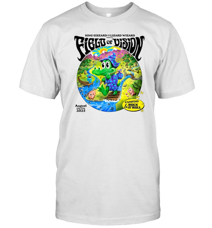 King Gizzard & The Lizard Wizard August 15th-17th, 2025 Meadow Creek, Colorado Event Tee