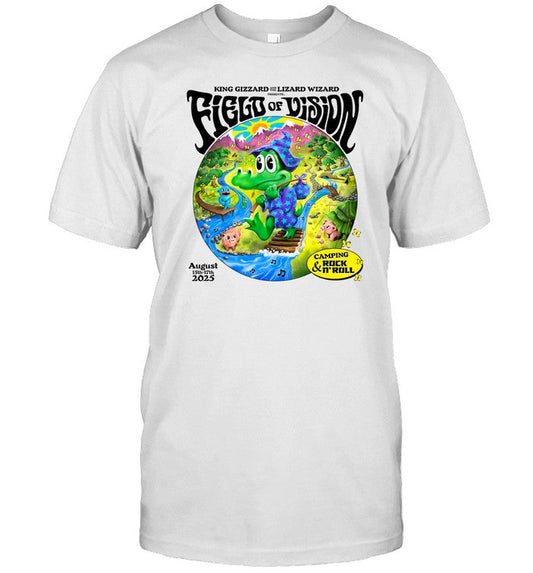 King Gizzard & The Lizard Wizard August 15th-17th, 2025 Meadow Creek, Colorado Event Tee