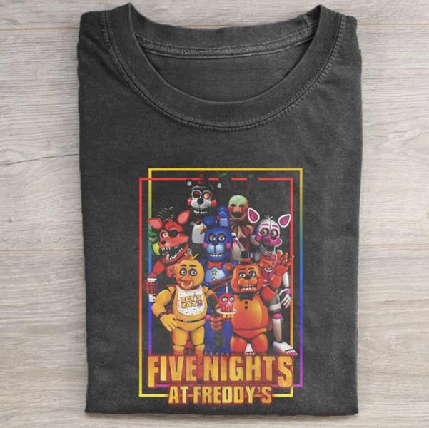 Five Nights at Freddy's Help Wanted V3 T-shirt, Horror Movie Shirt, Horror Character, Funny Halloween Shirt, Unisex T-Shirt, Gift For Men Women