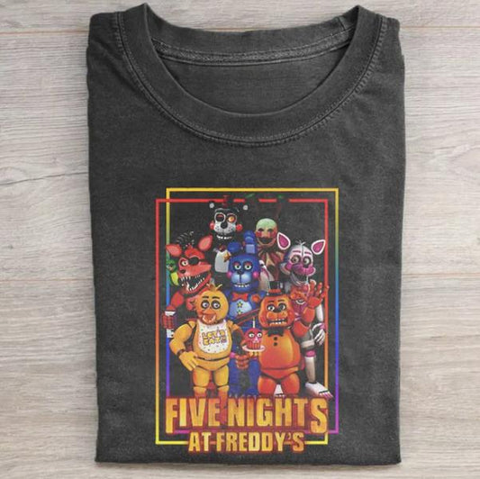 Five Nights at Freddy's Help Wanted V3 T-shirt, Horror Movie Shirt, Horror Character, Funny Halloween Shirt, Unisex T-Shirt, Gift For Men Women