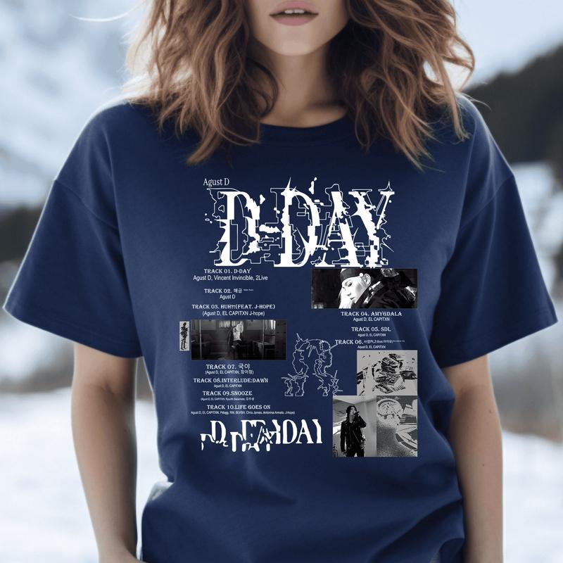 Agustss D T-Shirt, D Day Album Tracklist Shirts, Agustss D World Tour Tees, Suga On Tour 2023 shirt, Agustss D Tee, shirts For Men, Women