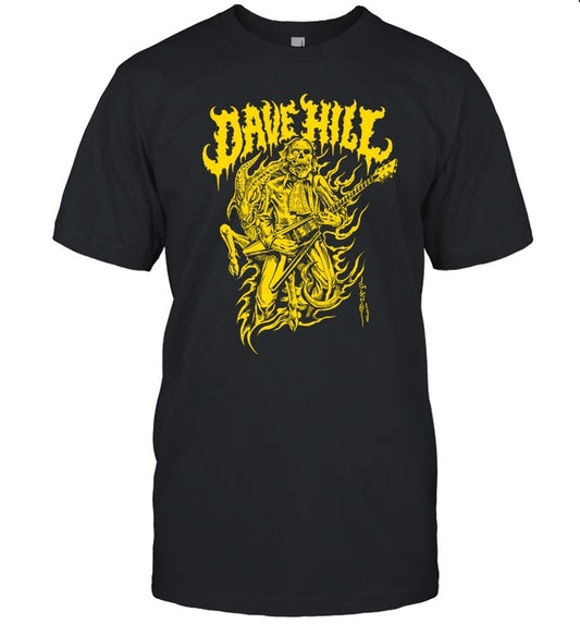 Dave Hill Skullface By Artist Tim Lehi Hot 2024 T Shirt