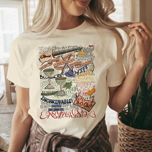 Princess Bridge Quote Shirt, Dread Pirate Shirt, Movies 90s Cotton Fit