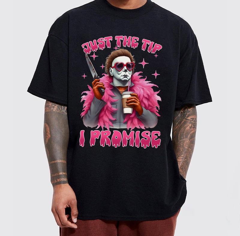 Just The Tip I Promise Shirt, Halloween Tee Shirt, Funny Halloween Shirt For Men Women Crewneck Soft Crewneck Soft