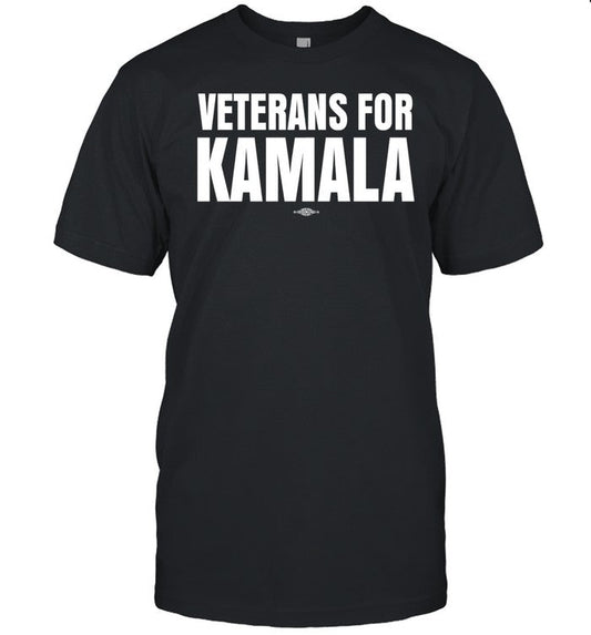 Limited Veterans For Kamala Funny Shirt