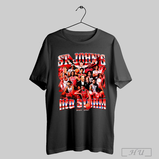 St Johns Red Storm 2024 2025 Mens Basketball T Shirt Sweatshirt