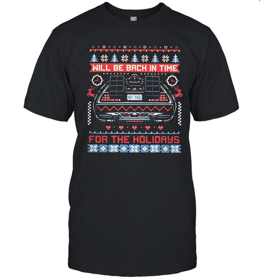 Back in Time for the Holidays Christmas shirt