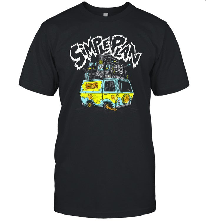 Simple Plan Band In Van Tour T-Shirt