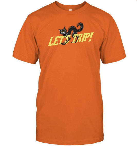 Let's Trip Cat Hot T Shirt