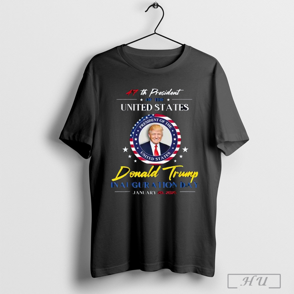 President Donald Trump Inauguration Day 2025 47th President Unisex T Shirt
