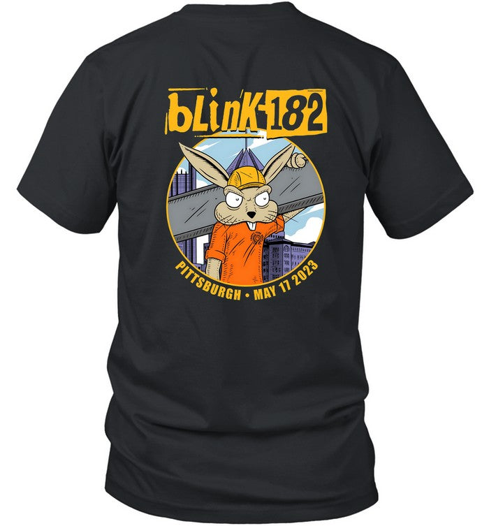 Limited Blink-182 May 17 2023 Pittsburgh Pa Tour Shirt