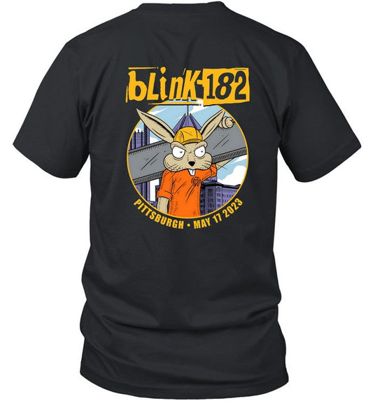 Limited Blink-182 May 17 2023 Pittsburgh Pa Tour Shirt