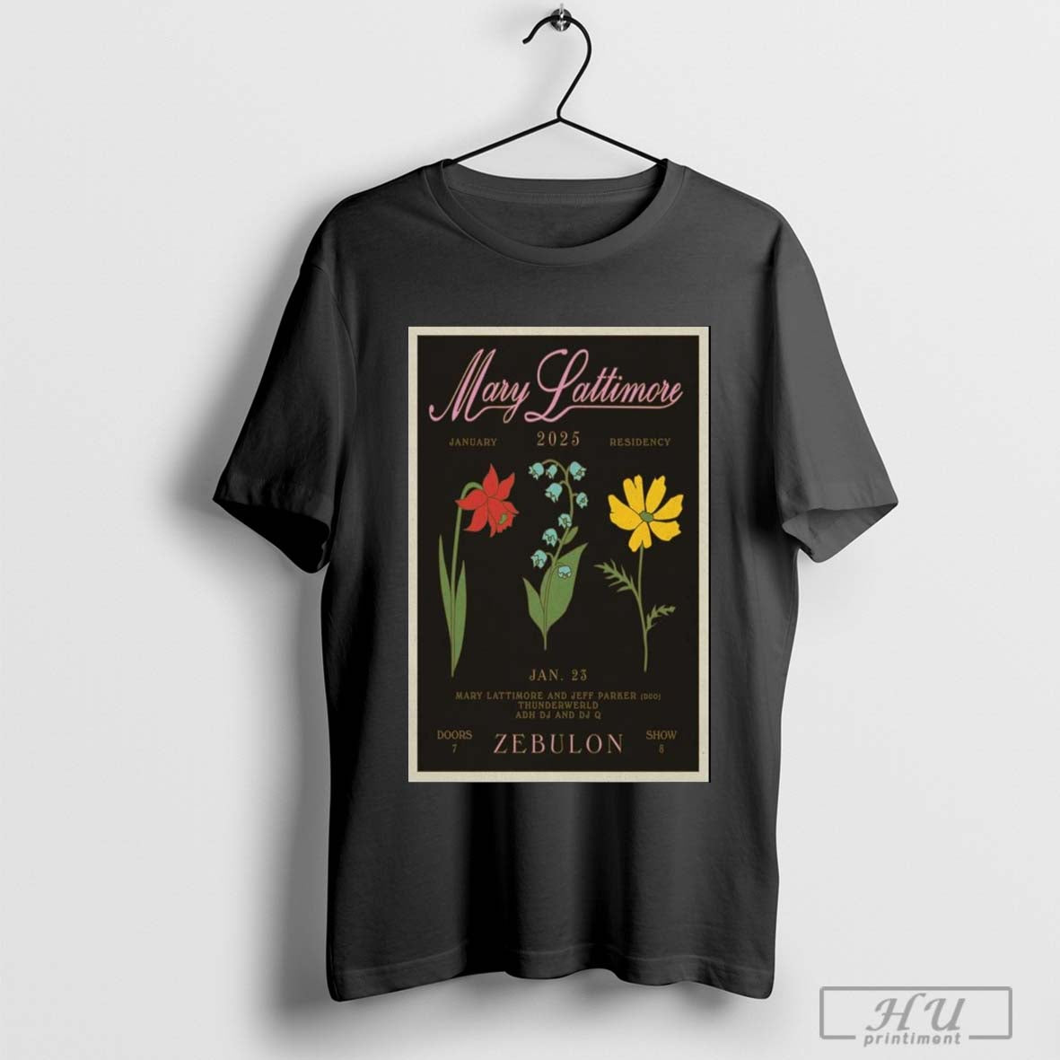 Poster Mary Lattimore January 23 2025 Zebulon In Los Angeles Ca