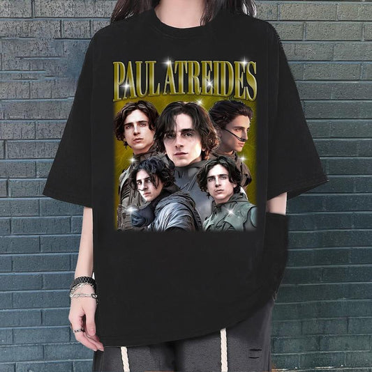 Paul Atreides T-Shirt, Paul Atreides Shirt, Paul Atreides Sweatshirt, Hip hop Graphic, Unisex Shirt, Cult Movie Hoodie, Vintage Shirt, 90's Fans Gift,