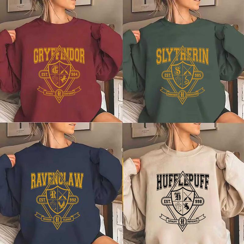 HP Quidditch Team Sweatshirt Hoodie Shirt, gift for fan potterhead gift potterhead sweater