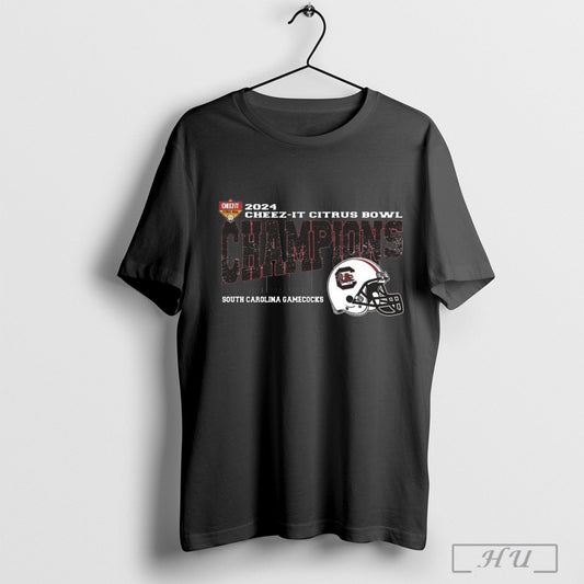 South Carolina Gamecocks 2024 Cheez It Citrus Bowl Champions College Bowl Season Vintage Helmet Unisex T Shirt