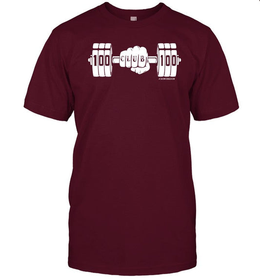 Limited 100 Club 100 Gym Doworkson Funny Shirt