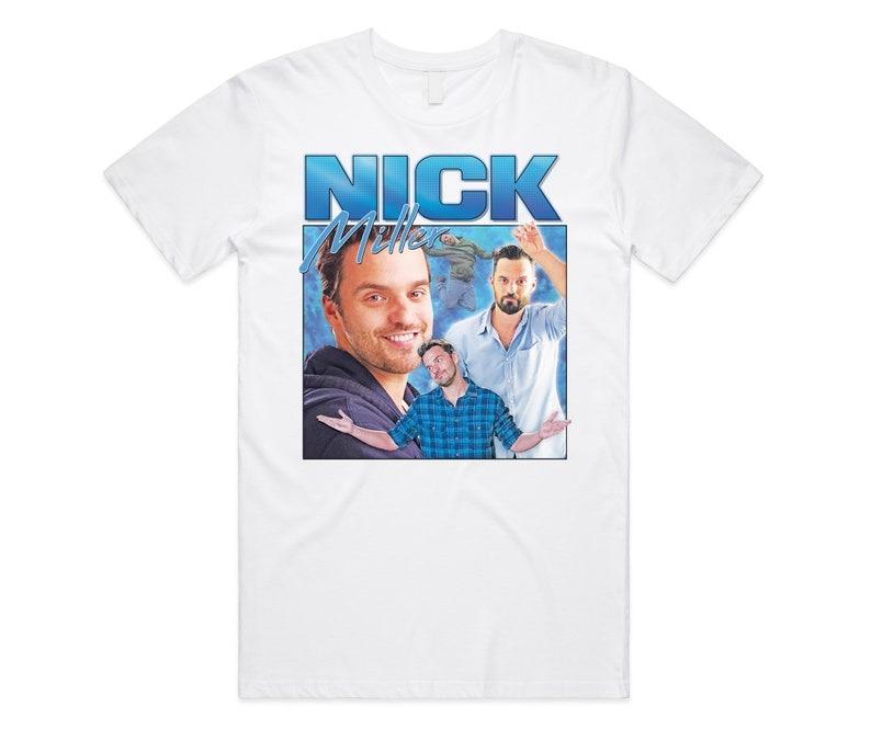 Niicckk Miillerr Homagee T-shirt Tee Top Funny TV Icon Gift Men's Women's Girl 00