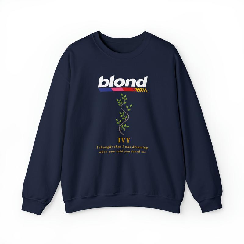 Frank blond IVY Sweatshirt, Frank blond hoodie, Orange channel Sweatshirt, Blond shirt, Gift for father, For Fan blond Sweatshirt Cotton