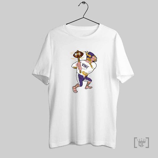 Skol Minnesota Vikings Inspired Football Vintage T Shirt