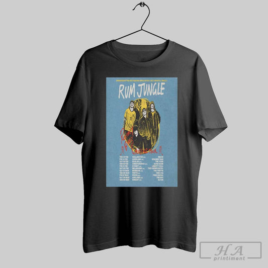 Rum Jungle Au Nz Tour 2025 Poster T Shirt