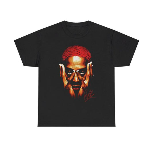 Rodman Inspired Vintage Hip Hop Rap Basketball Streetwear Graphic Tee Y2k Vibes