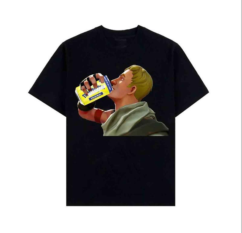 Fortnite Tea T-Shirt, Twister Fortnite Shirt, Graphic Shirt, Unisex Cotton Shirt, For Men, For Women, Gift for Fan, Menswear Top