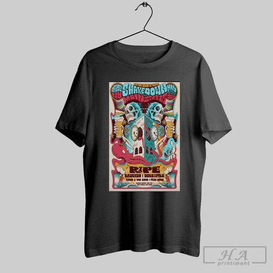 Poster Shakedown On Main Street May 17 2025 Blue Point Brewing Co In Patchogue Ny T Shirt