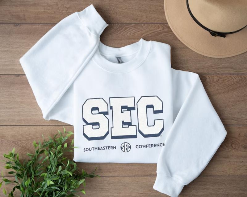 Retro Sec Sweatshirt Southeastern Conference, Sport Sweatshirt, Trend Sweatshirt