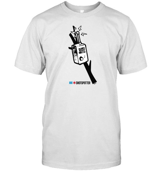 Raymondalopez Walkie-Talkie Shotspotter Tee