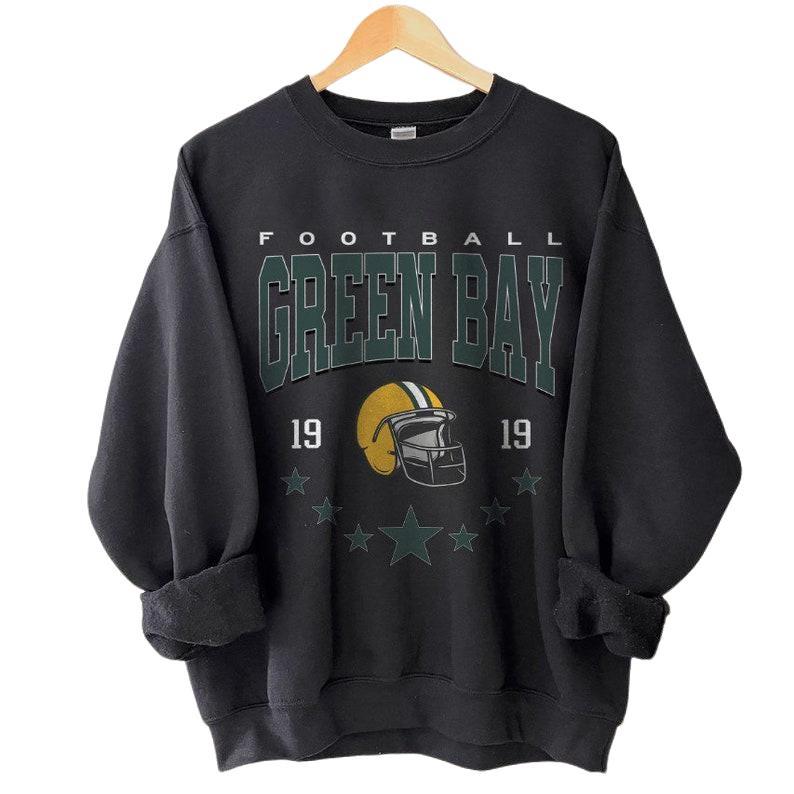 Green bay Football Sweatshirt, Vintage Style Green bay Football Crewneck, Football Sweatshirt, Green bay Crewneck, Football Fan Gifts