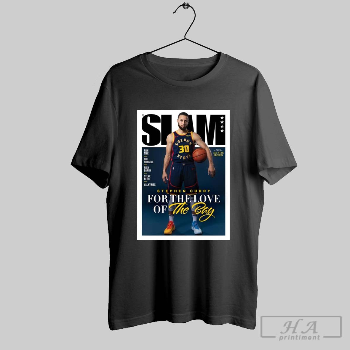 Slam 2025 All Star Stephen Curry For The Love Of The Bay Shirt