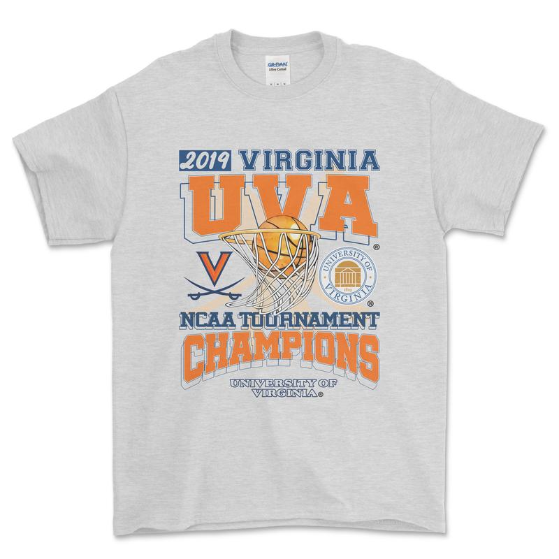 2019 NCAA Tournament Virginia T-Shirt, graphic vintage sports tees for men