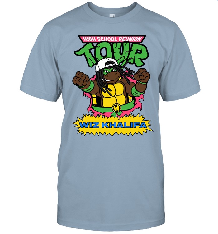 limited wiz khalifa Turtle Tour shirt